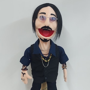 Custom Handmade Puppet by your design or photo, Professional Ventriloquist Puppet