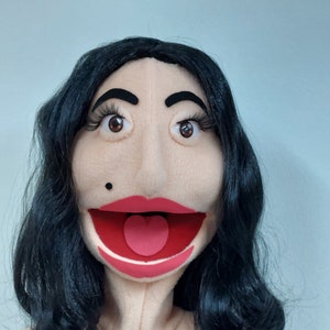 Marionetta personalizzata fatta a mano con il tuo design o foto, marionetta da ventriloquo professionale