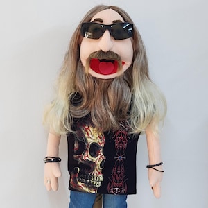 Custom Handmade Puppet by your design or photo, Professional Ventriloquist Puppet