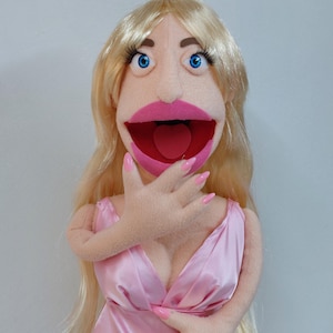 Custom Handmade Puppet by your design or photo, Professional Ventriloquist Puppet