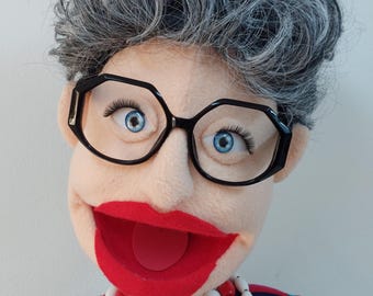 Custom Handmade Puppet by your design or photo, Professional Ventriloquist Puppet