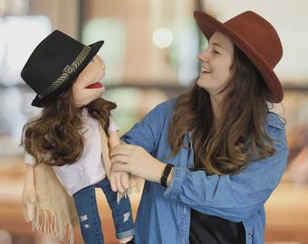 Custom Handmade Puppet by your design or photo, Professional Ventriloquist Puppet