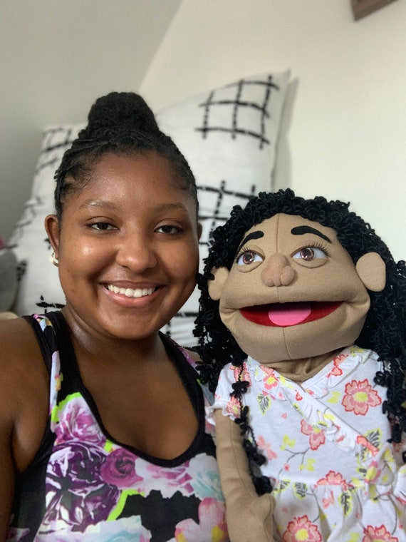 Custom Handmade Girl Puppet by Your Design or Photo 