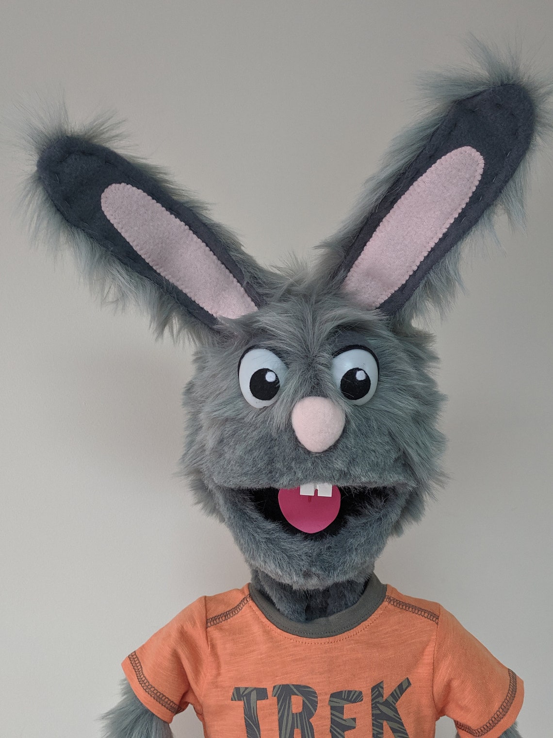 Bunny Rabbit Full Body Puppet You Add Features To Etsy