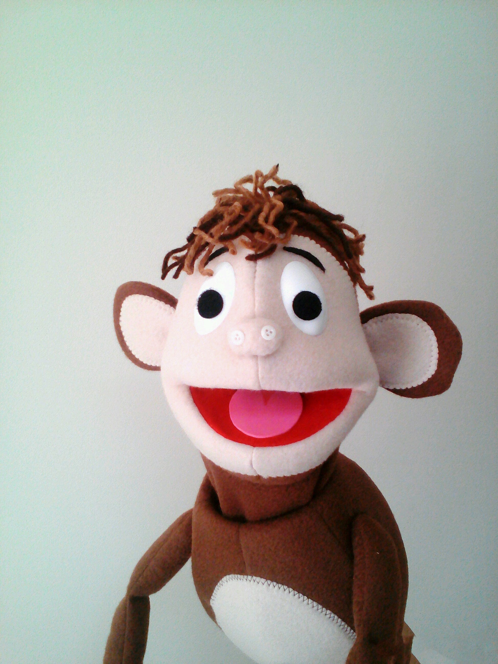 Monkey Ventriloquist Puppet Funny Full Body Puppet Etsy