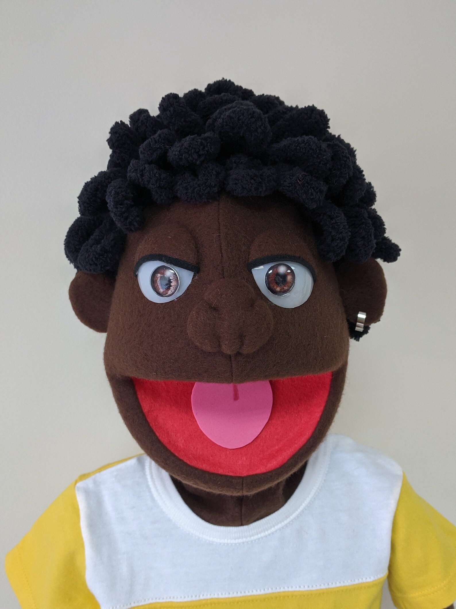 Professional African Boy Ventriloquist Puppet Funny Full Body Etsy