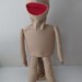 Full Body Latino Puppet You Add Features To, Professional Style Hand Rod BLANK Puppet, Ventriloquist Puppet