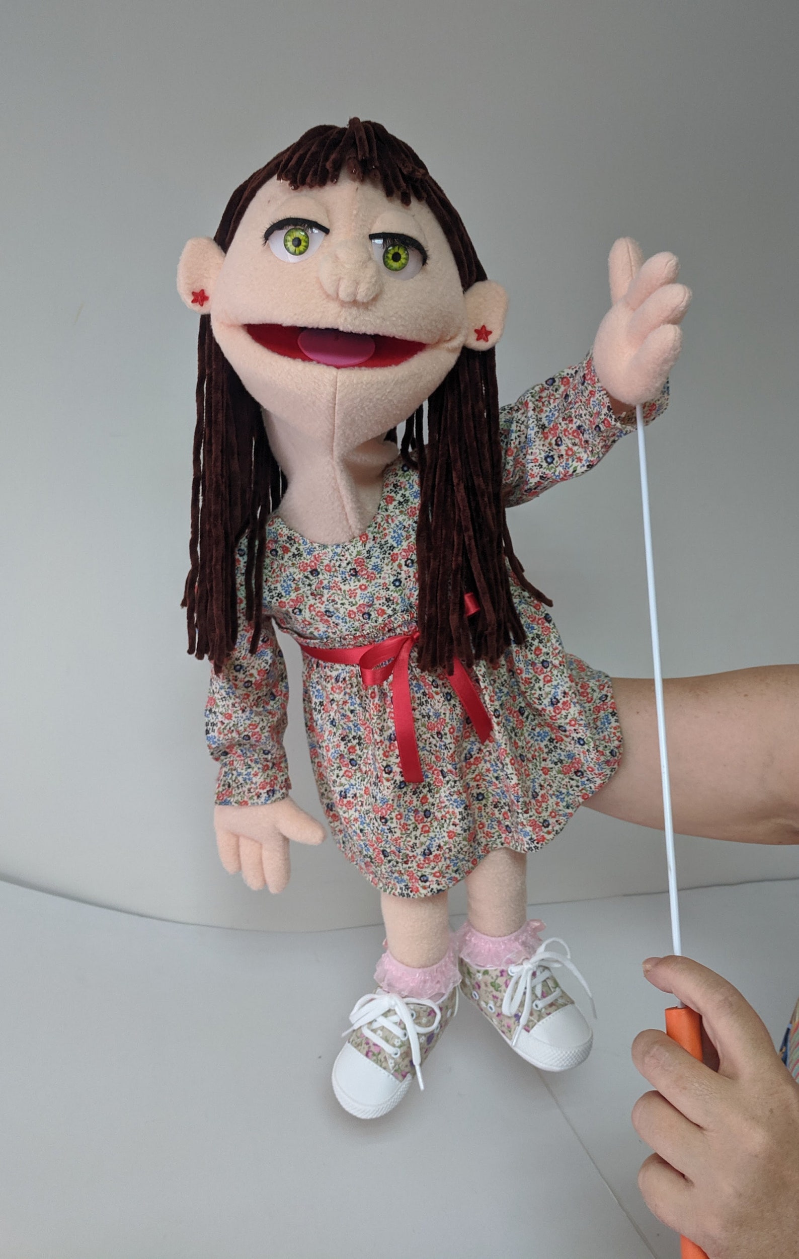 Professional Ventriloquist Puppet Funny Girl Puppet Custom Etsy