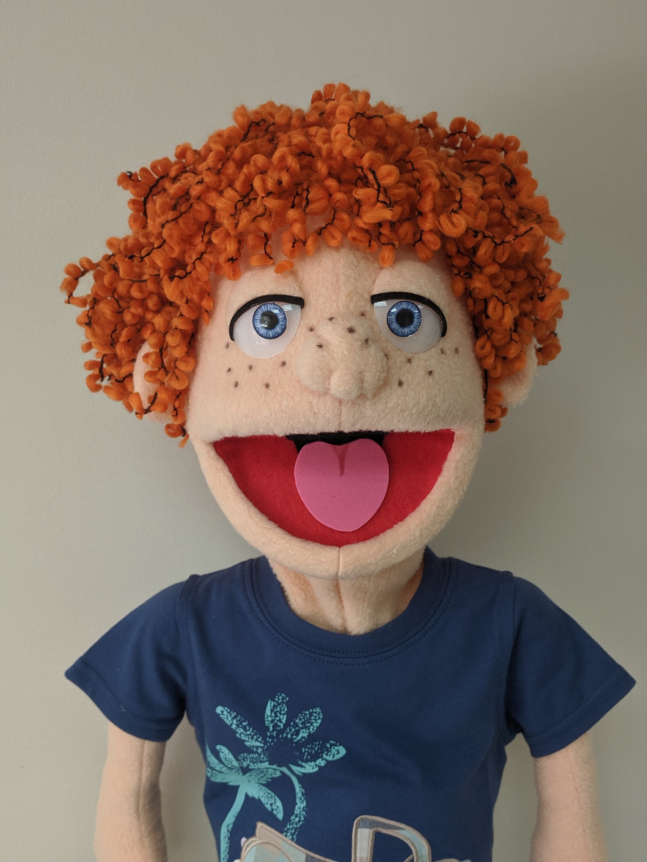 Professional Ventriloquist Puppets Twins Red Hair Girl And Etsy