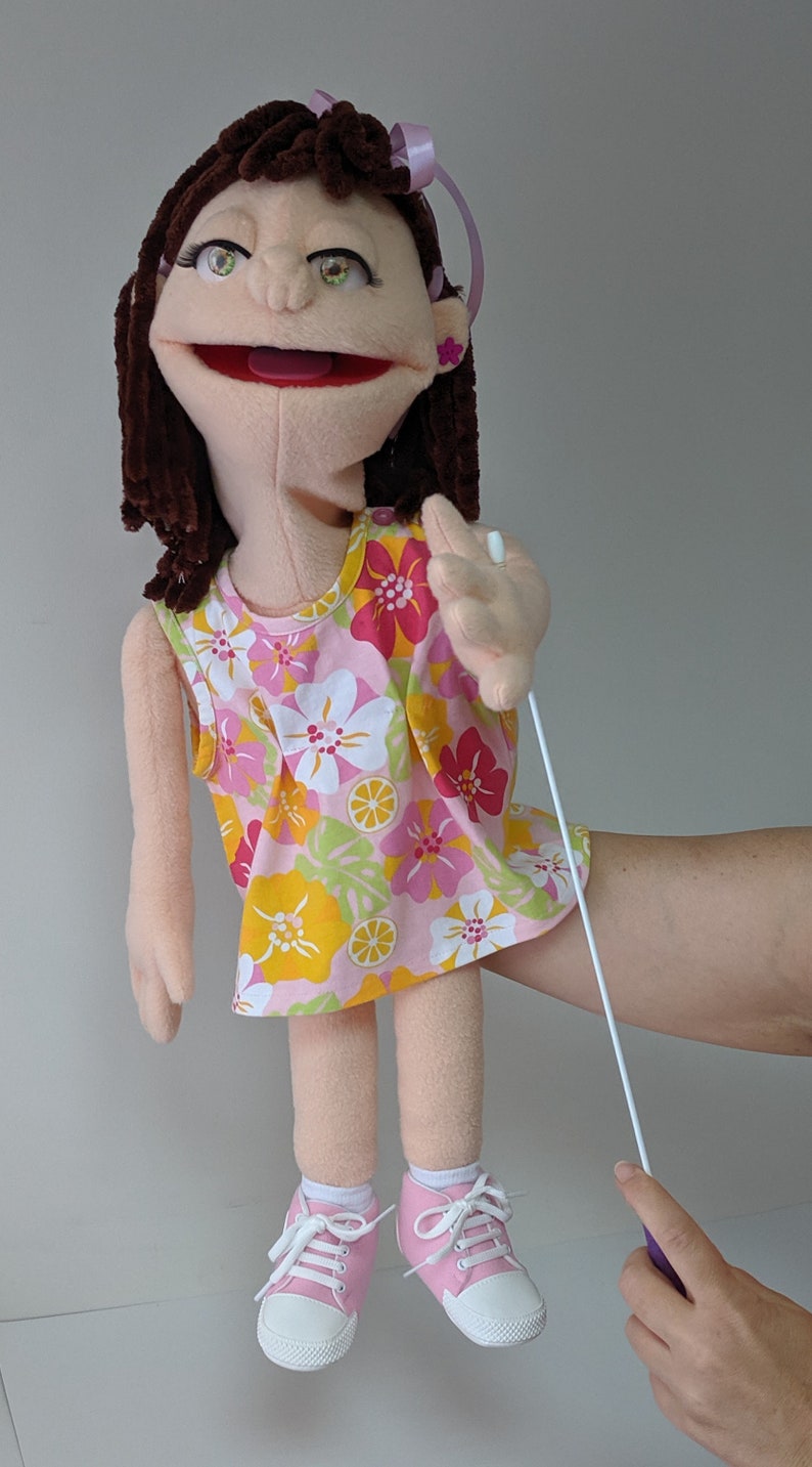 Professional Ventriloquist Puppet Funny Girl Puppet Custom Etsy