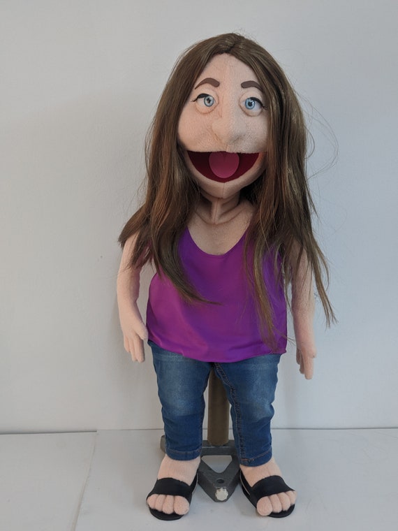 Marionnette personnalisée faite à la main par votre design ou photo, Marionnette  ventriloque professionnelle -  France