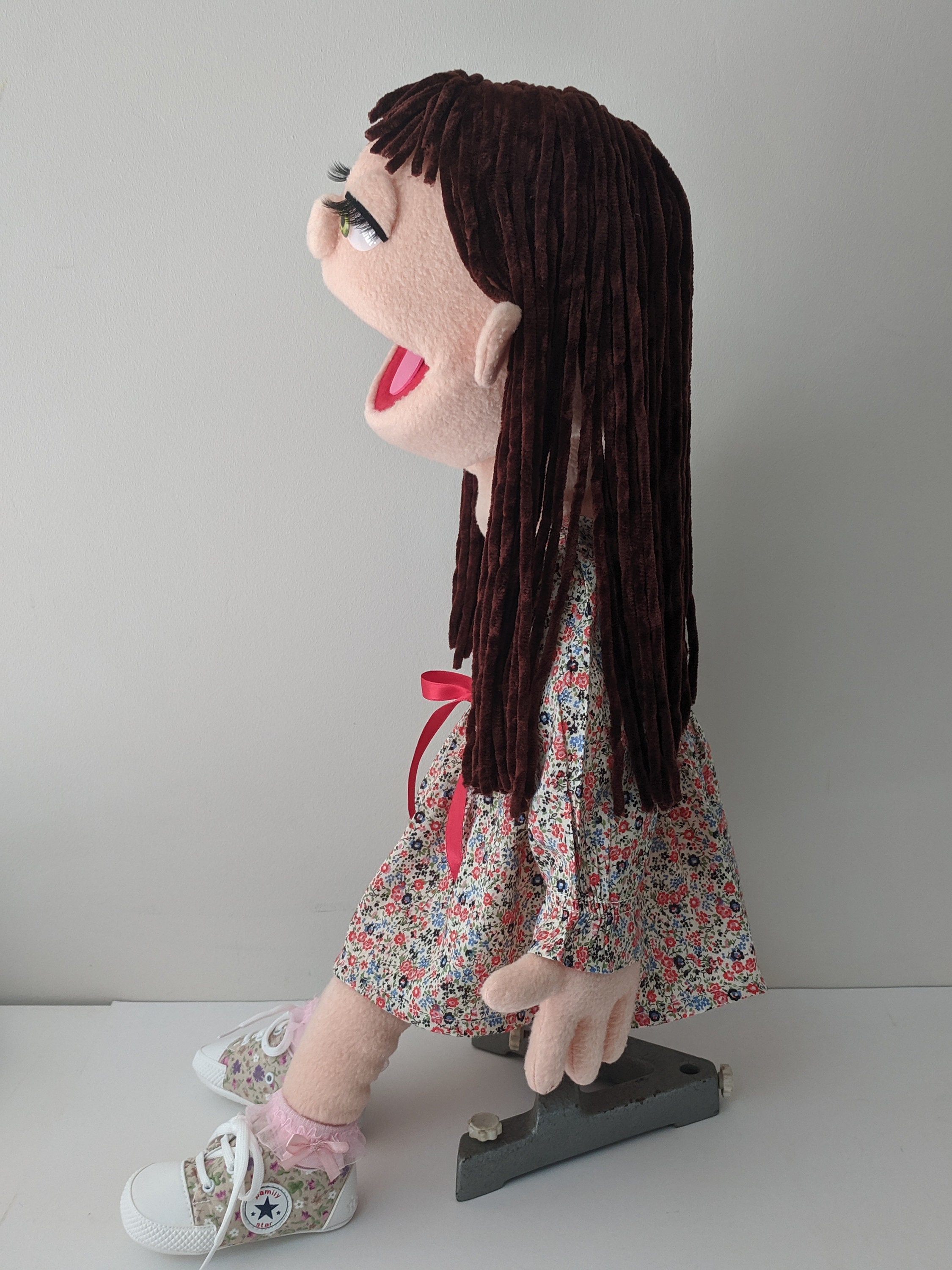 Professional Ventriloquist Puppet Funny Girl Puppet Custom Etsy