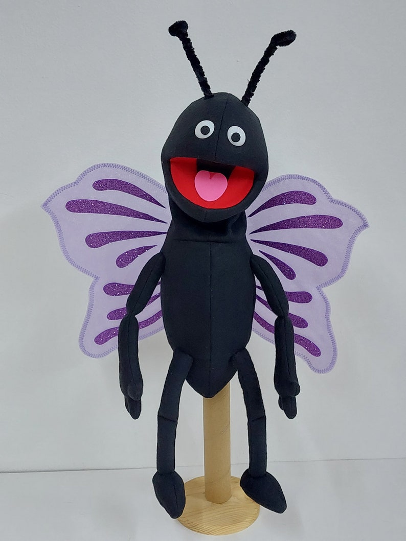Handmade Butterfly Ventriloquist Puppet, Professional Style Puppet - Etsy