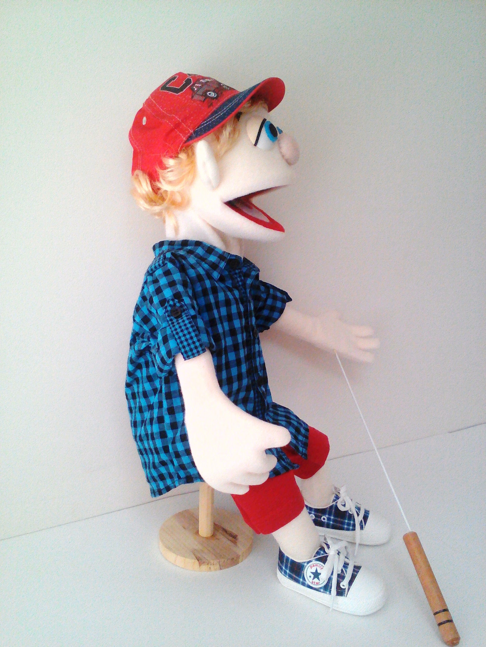 Professional Ventriloquist Puppet Funny Boy Puppet Custom Etsy