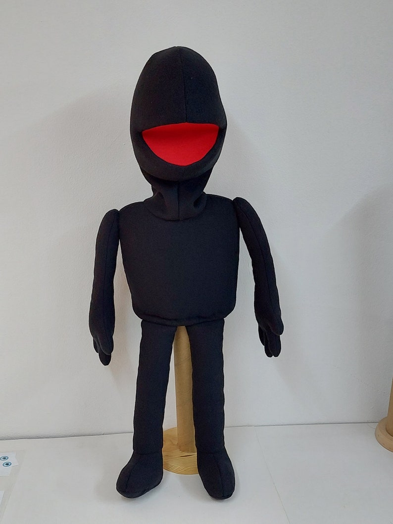 Full Body Puppet waaraan u functies toevoegt, professionele stijl Hand Rod BLANK Puppet, Buikspreker Puppet afbeelding 7