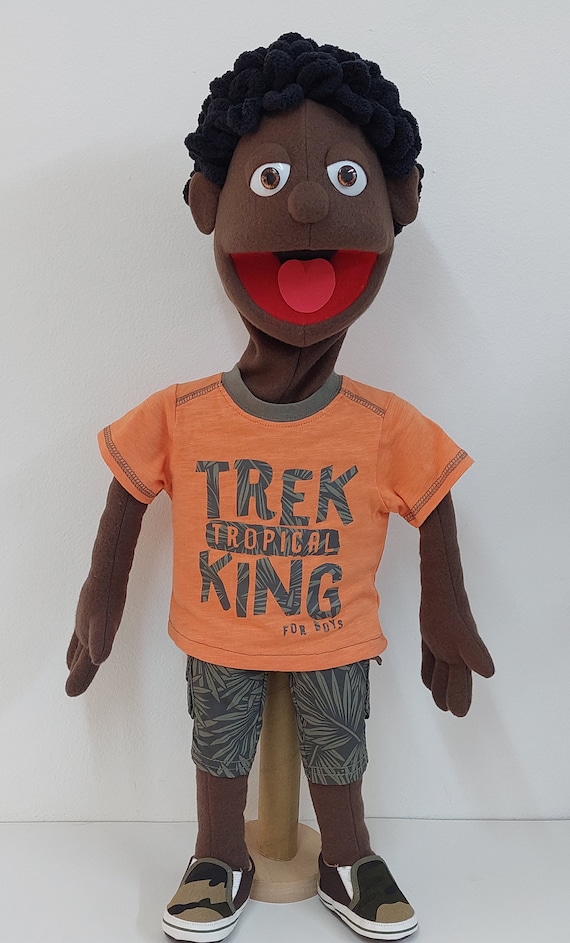 African American Hand Puppets