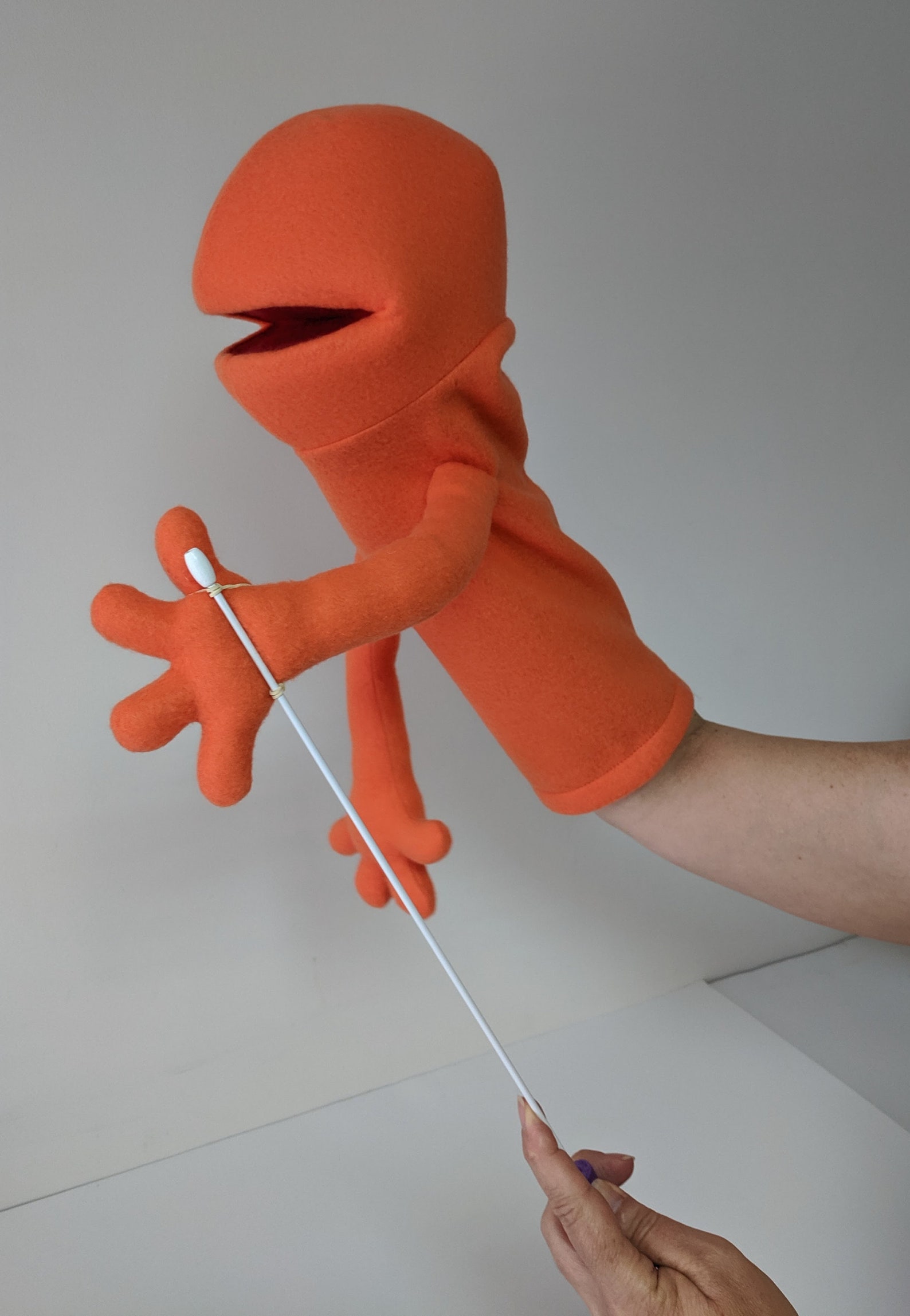 Basic Puppet You Add Features To Professional Style Hand Rod | Etsy