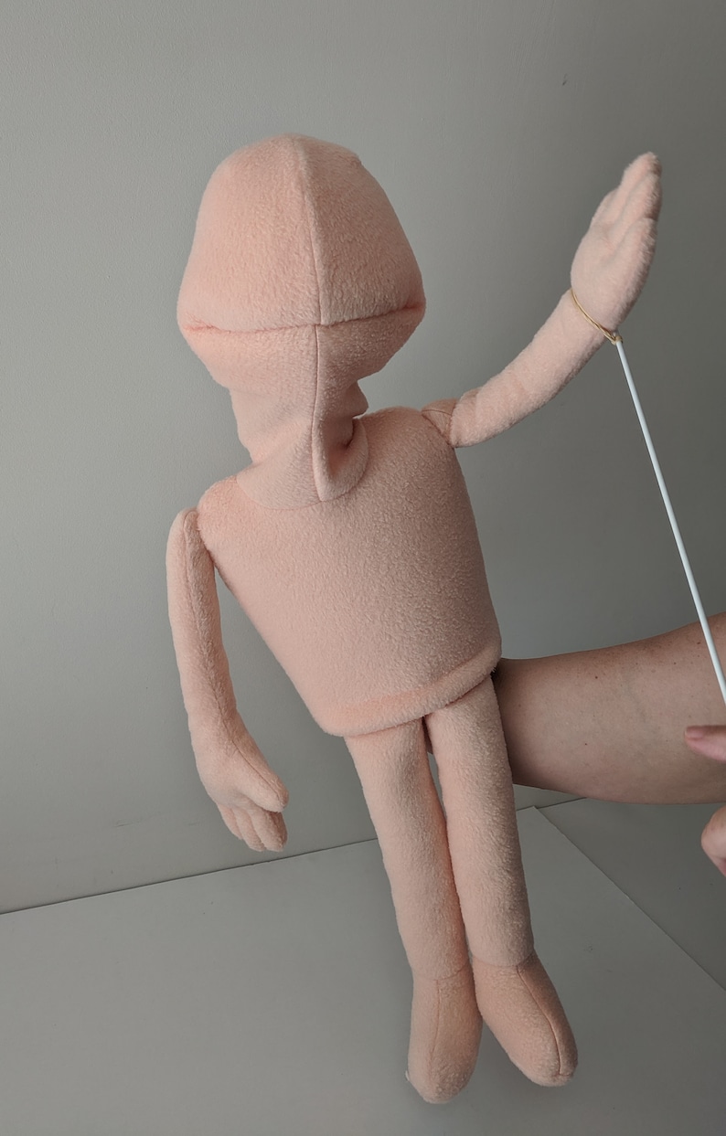 Full Body Puppet You Add Features To Professional Style Hand Etsy