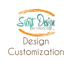 Design Customization - Message Me Before Purchase