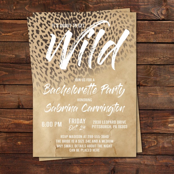 Pack Of 10 with FREE Enevelopes HP203 Personalised Hen Party Invitation Invite Party Do Night Weekend