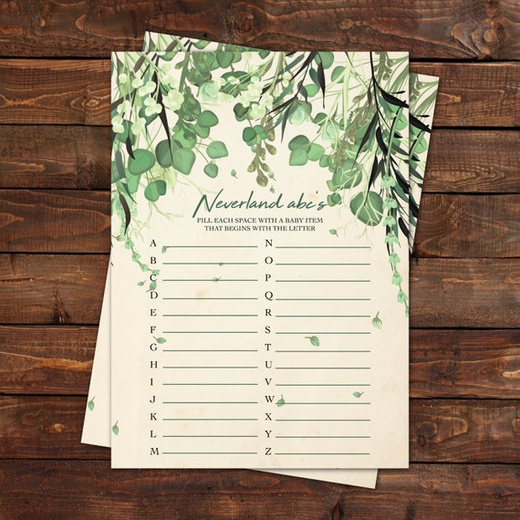 peter pan themed baby shower