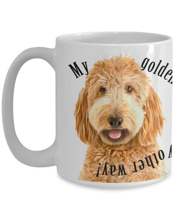 goldendoodle coffee mug
