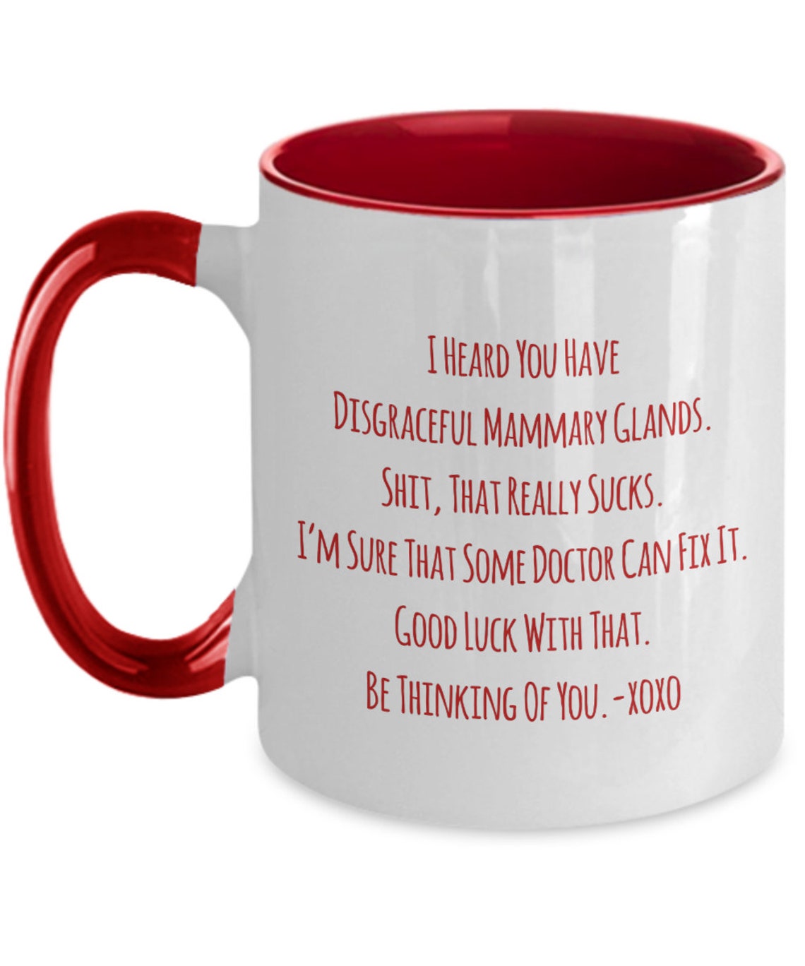 Funny GET WELL SOON Gift mug i heard you have disgraceful Etsy