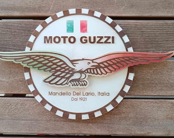 Moto Guzzi Mandello Eagle wall hanging