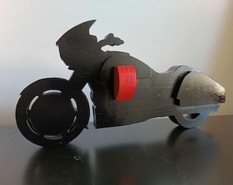 MOTO GUZZI MGX-21 Flying Fortress handmade wooden model
