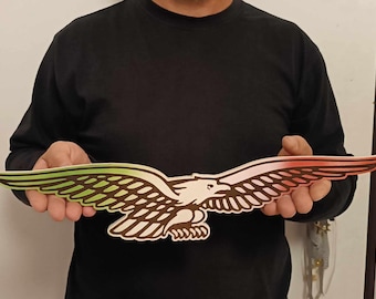Moto Guzzi Eagle wall hanging
