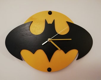 Batman superhero wall clock