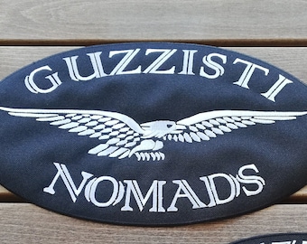 GUZZISTI NOMADS 30cm BIG back patch