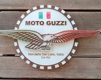 Moto Guzzi Mandello Eagle wall hanging