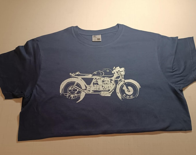 Featured listing image: Guzzi Cafe Racer sketch design