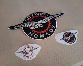 GUZZISTI NOMADS 2025 Gear logo 30cm BIG back patch