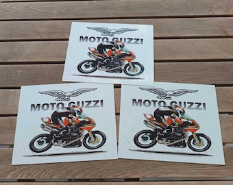 MOTO GUZZI Speed Racer sign