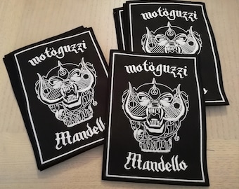 BIG PATCH Hardcore Motorhead Moto Guzzi MANDELLO