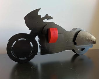 MOTO GUZZI MGX-21 Flying Fortress handmade wooden model
