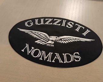 GUZZISTI NOMADS set of two (2) different patches
