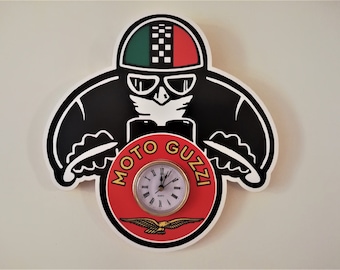 MOTO GUZZI Cafe Racer wall clock