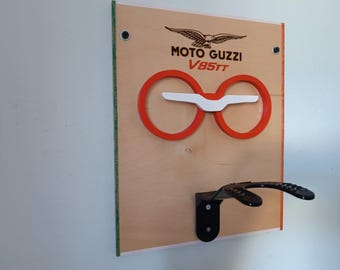 Handmade MOTO GUZZI V85tt HELMET hanger