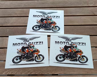 MOTO GUZZI Speed Racer sign