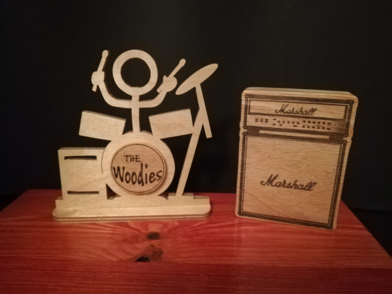 The Woodies Your Favourite Wooden Handmade Music Band Gift Etsy