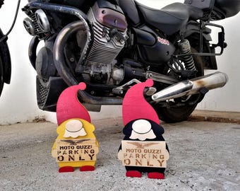 Gnomuzzi, Moto Guzzi Gnome garage-man cave GUARDIAN