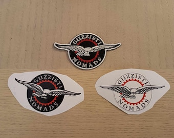 GUZZISTI NOMADS 2025 patch plus stickers