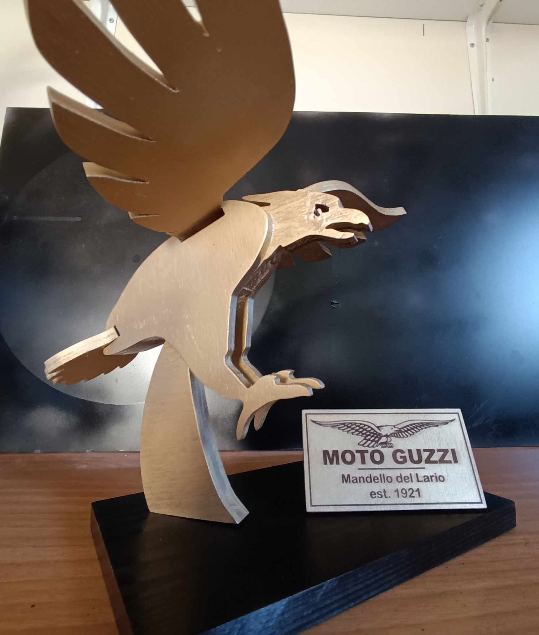 Handmade MOTO GUZZI EAGLE standalone