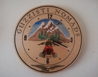 GUZZISTI NOMADS 2023 wall clock