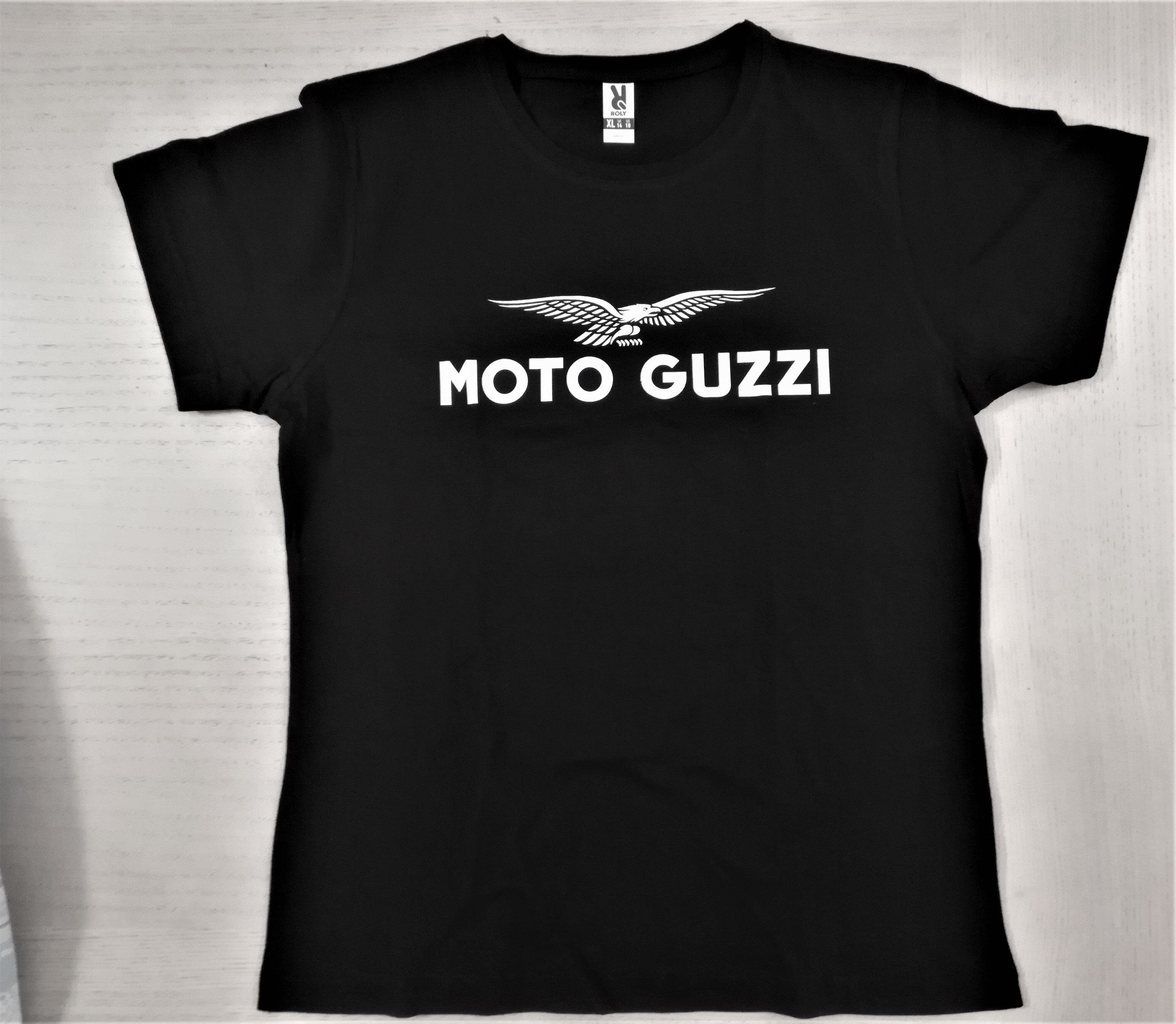 MOTO GUZZI T-SHIRT - BLACK - Moto Guzzi Store USA & Canada