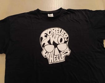 Original FOREVER TWO WHEELS t-shirt