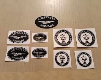 GUZZISTI NOMADS patch plus stickers